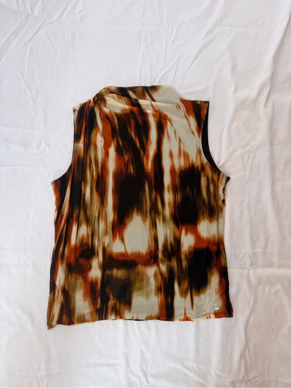 Calvin Klein NWT Printed Sleeveless Tank Top